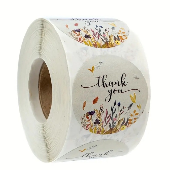 500 pcs "Thank You for Supporting My Small Business" Stickers - Picture 5 of 7